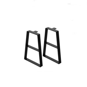 trapezoidal bench leg