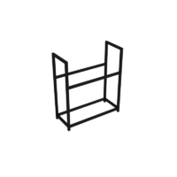 Wide body firewood rack