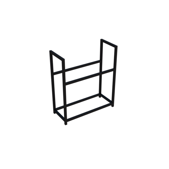 Wide body firewood rack