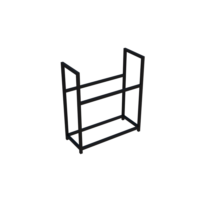 Wide body firewood rack