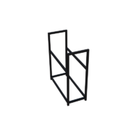 Wide body firewood rack