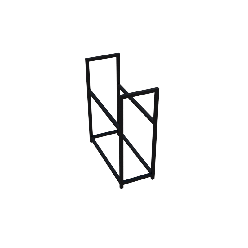 Wide body firewood rack