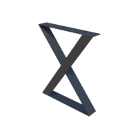 X-shaped leg
