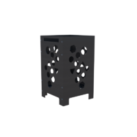 Removable square stove