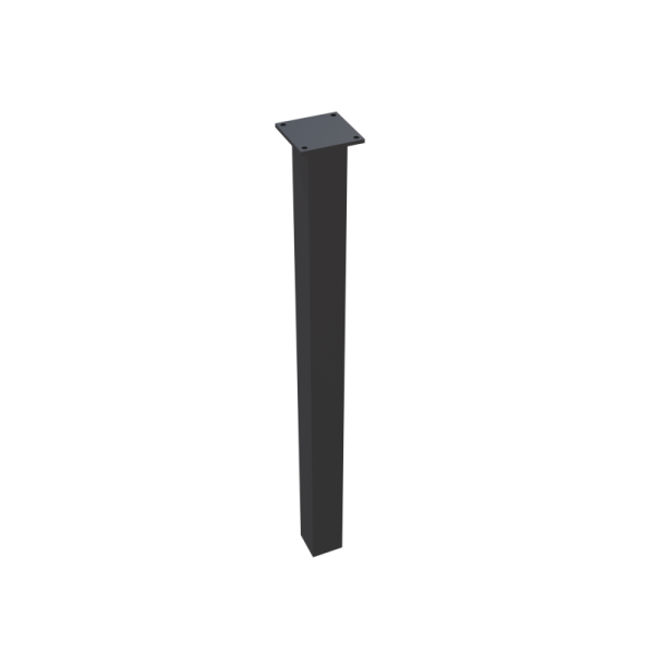 i form metall bordsben