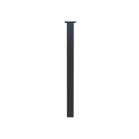 I-shaped iron leg for table