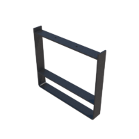 iron bench leg