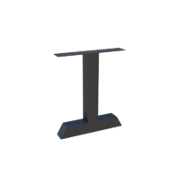 t shaped table leg heavy leg