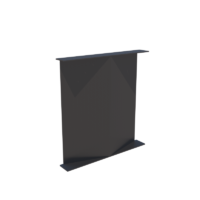 V-shaped table leg