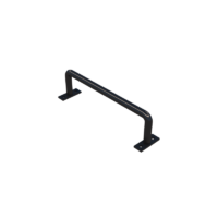 Solid iron bar door handle