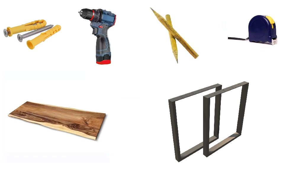 Install the table legs
